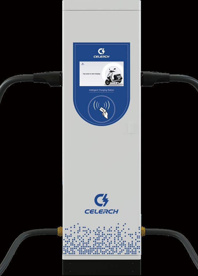 CELERCH floor-mounted dual-output DC charger